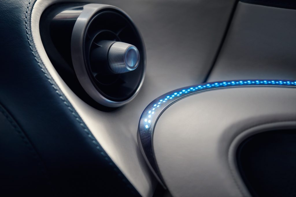 McLaren GT Mood lighting