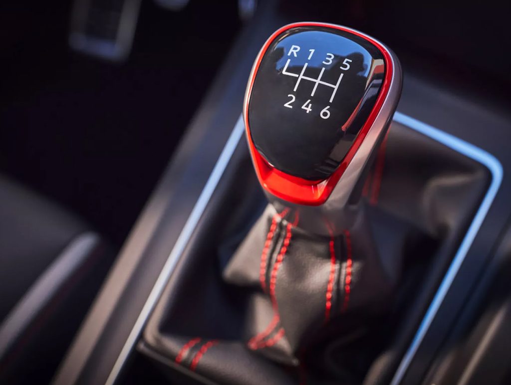 Volkswagen Golf gear lever