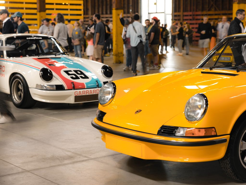Porsche Luft 8 exhibition  models 