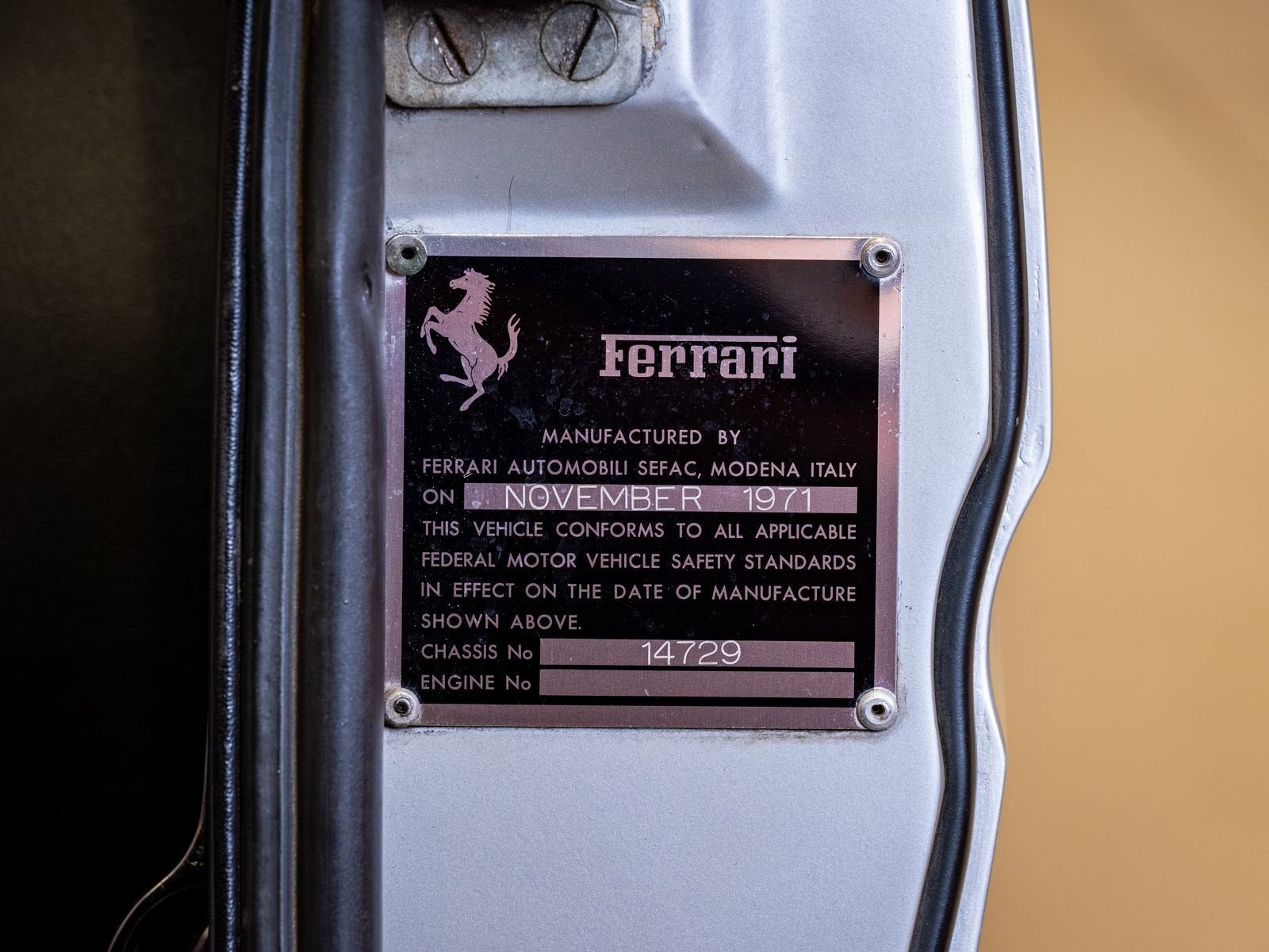 1971 Ferrari 365 GTB4 Base