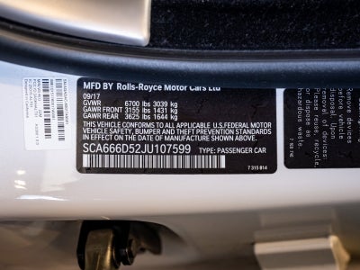 2018 Rolls-Royce Dawn 