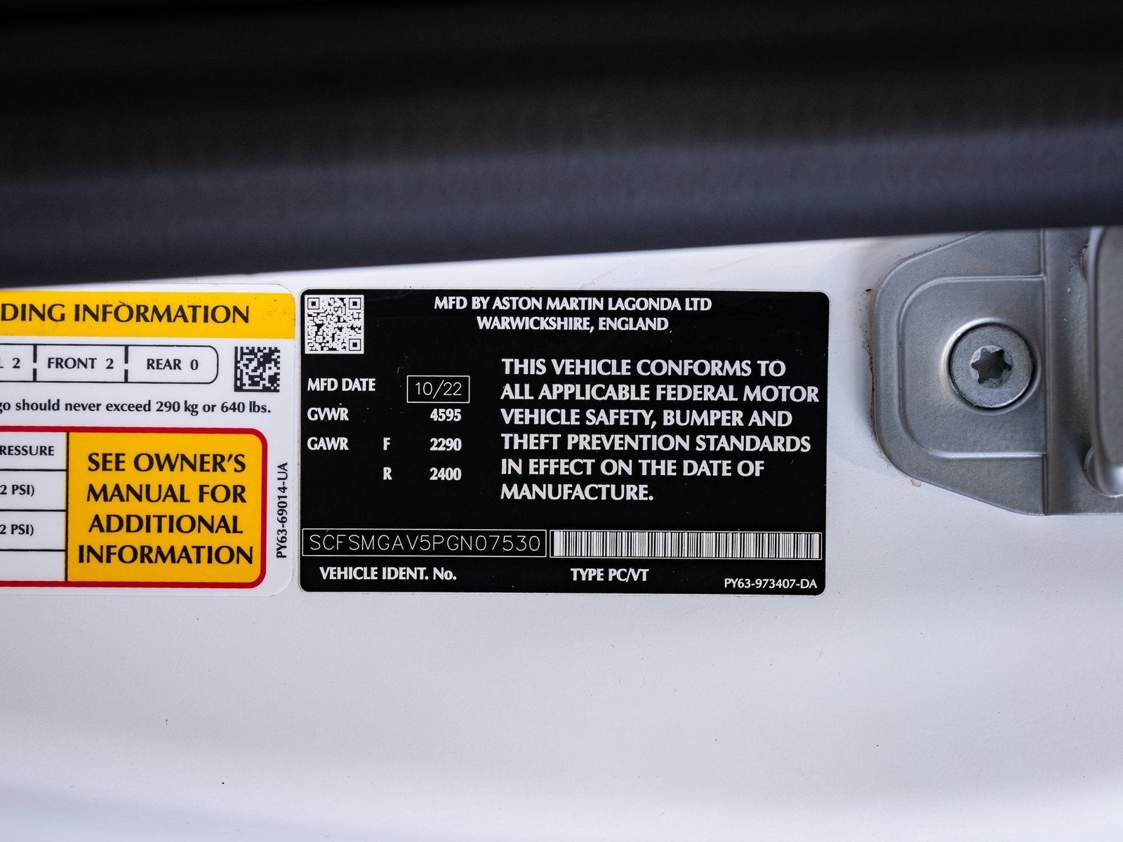 2023 Aston Martin Vantage V12