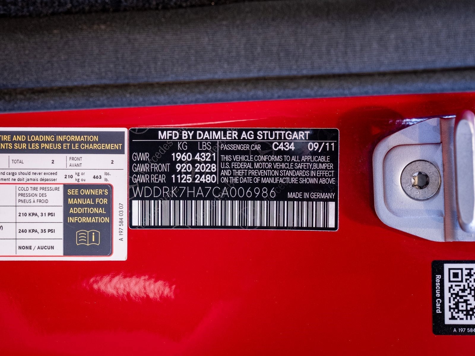 2012 Mercedes-Benz SLS AMG® SLS AMG®