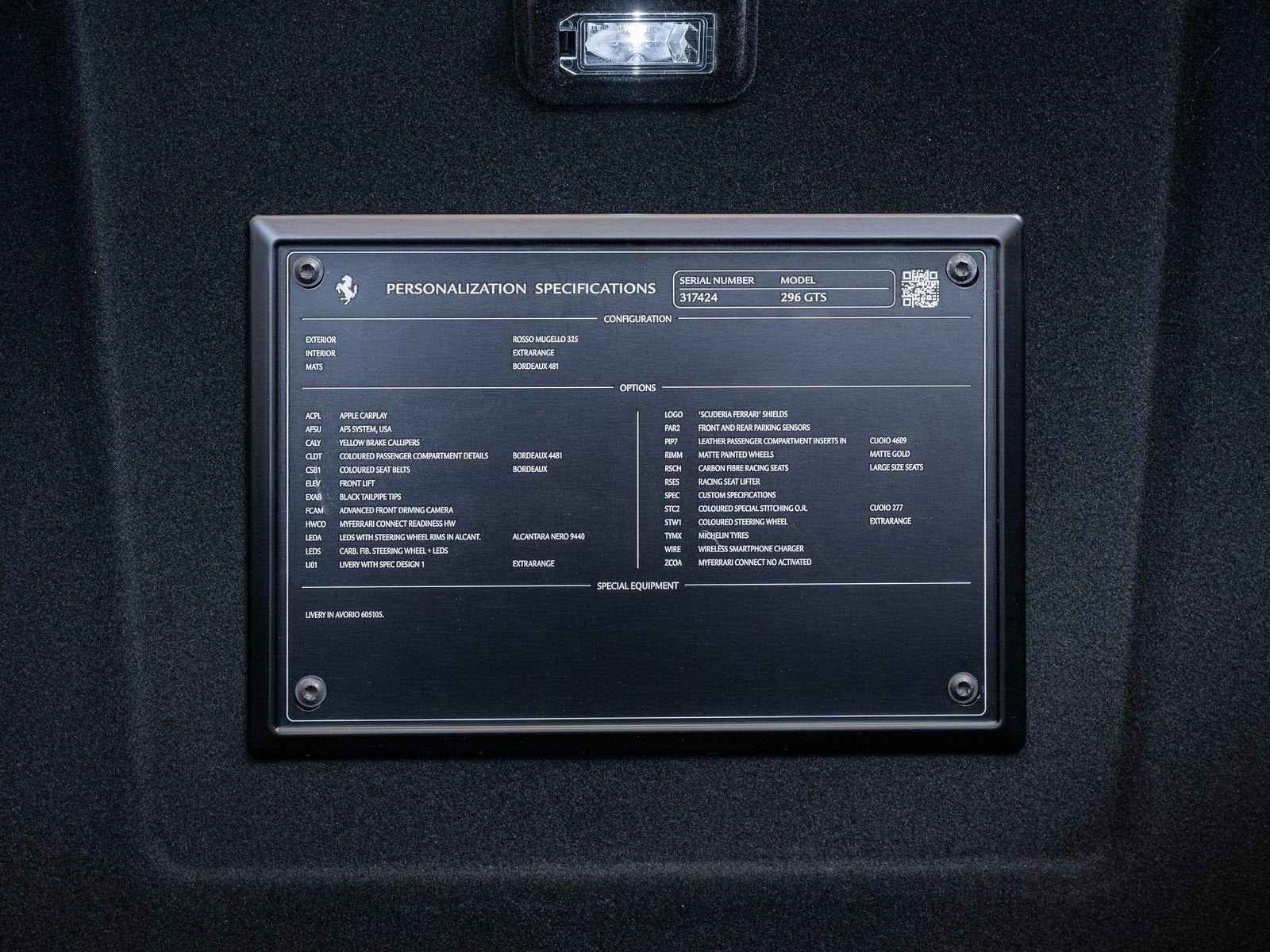 2025 Ferrari 296 GTS Base