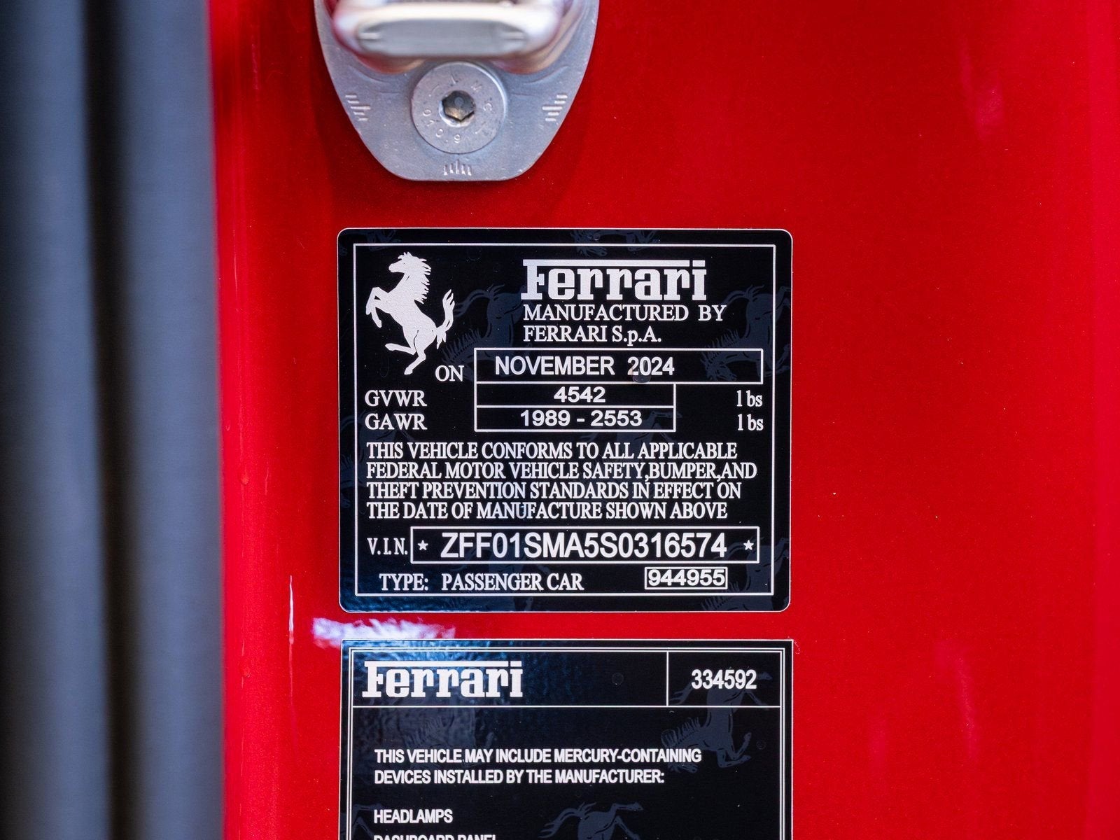 2025 Ferrari 296 GTS Base