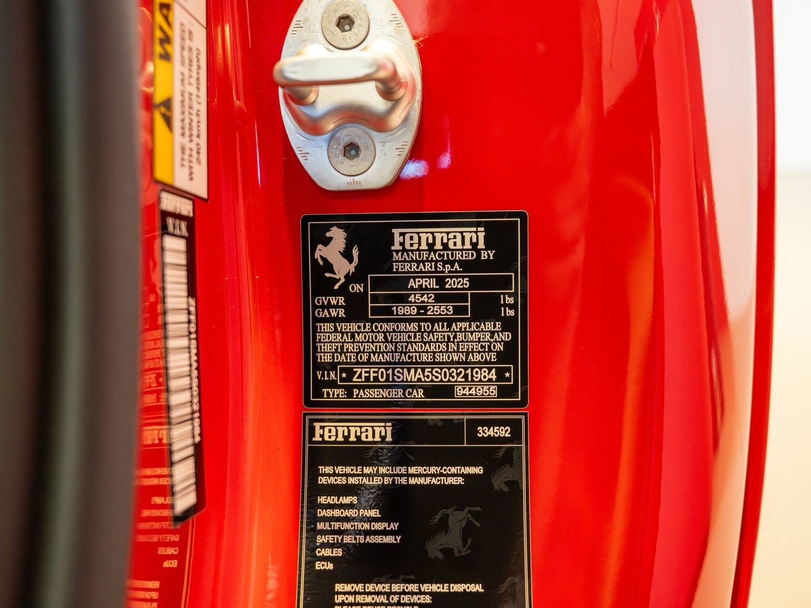 2025 Ferrari 296 GTS Base
