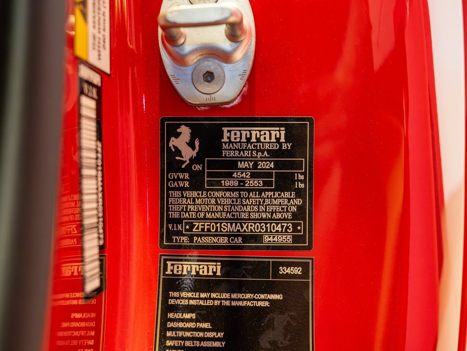 2024 Ferrari 296 GTS Base