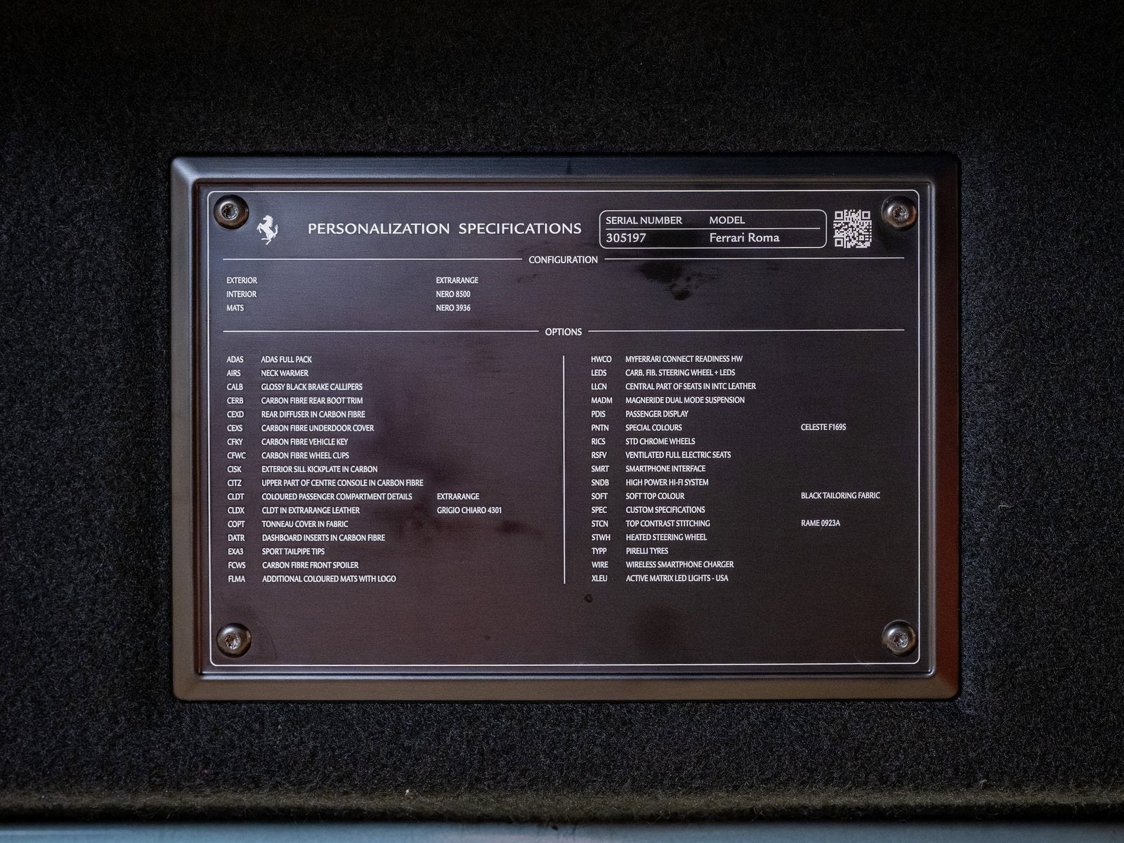 2024 Ferrari Roma Spider Base