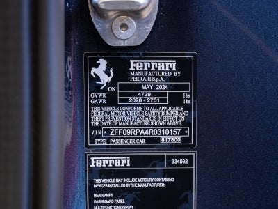 2024 Ferrari Roma Spider Base