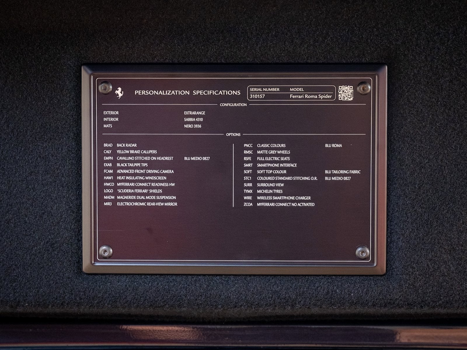 2024 Ferrari Roma Spider Base