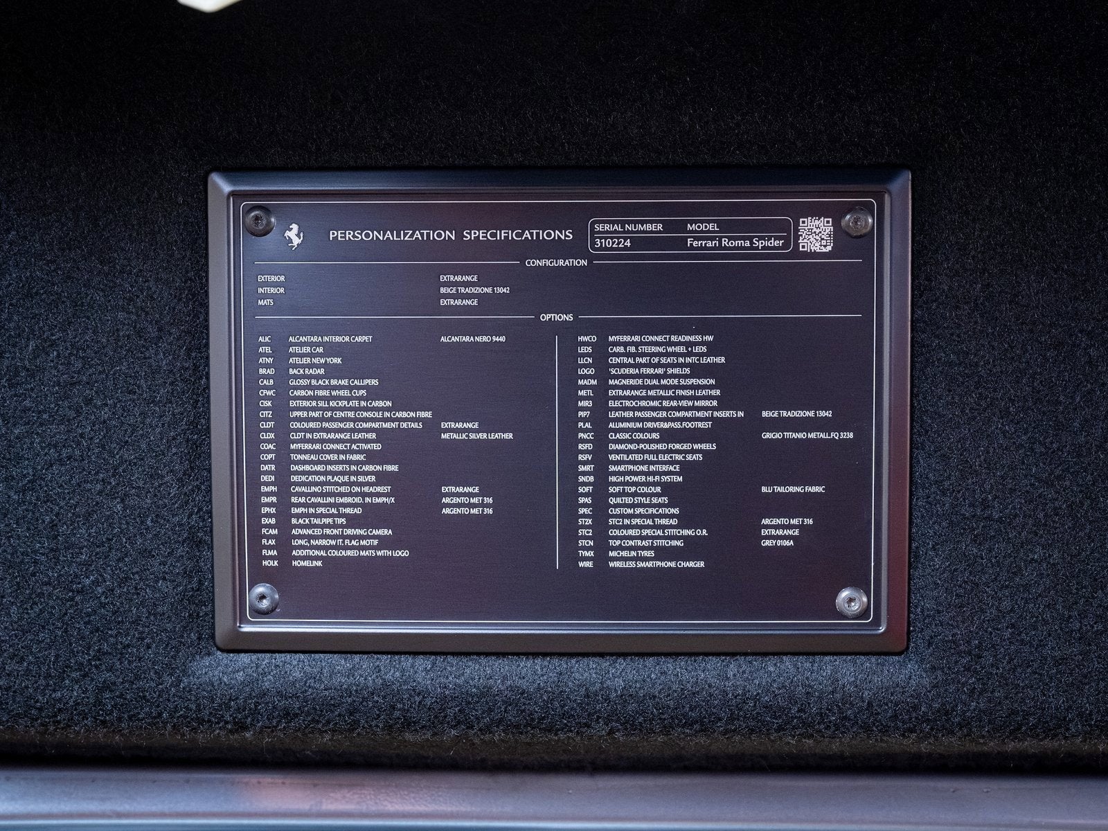 2024 Ferrari Roma Spider Base