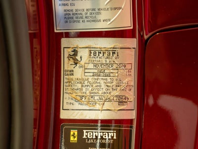 2010 Ferrari California Base