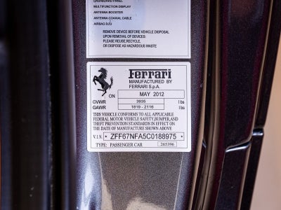 2012 Ferrari 458 Italia Base