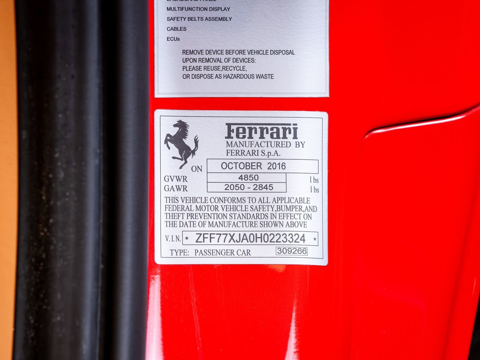 2017 Ferrari California T T