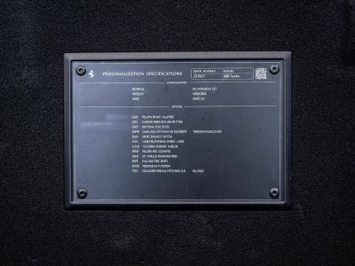 2017 Ferrari 488 Spider Base