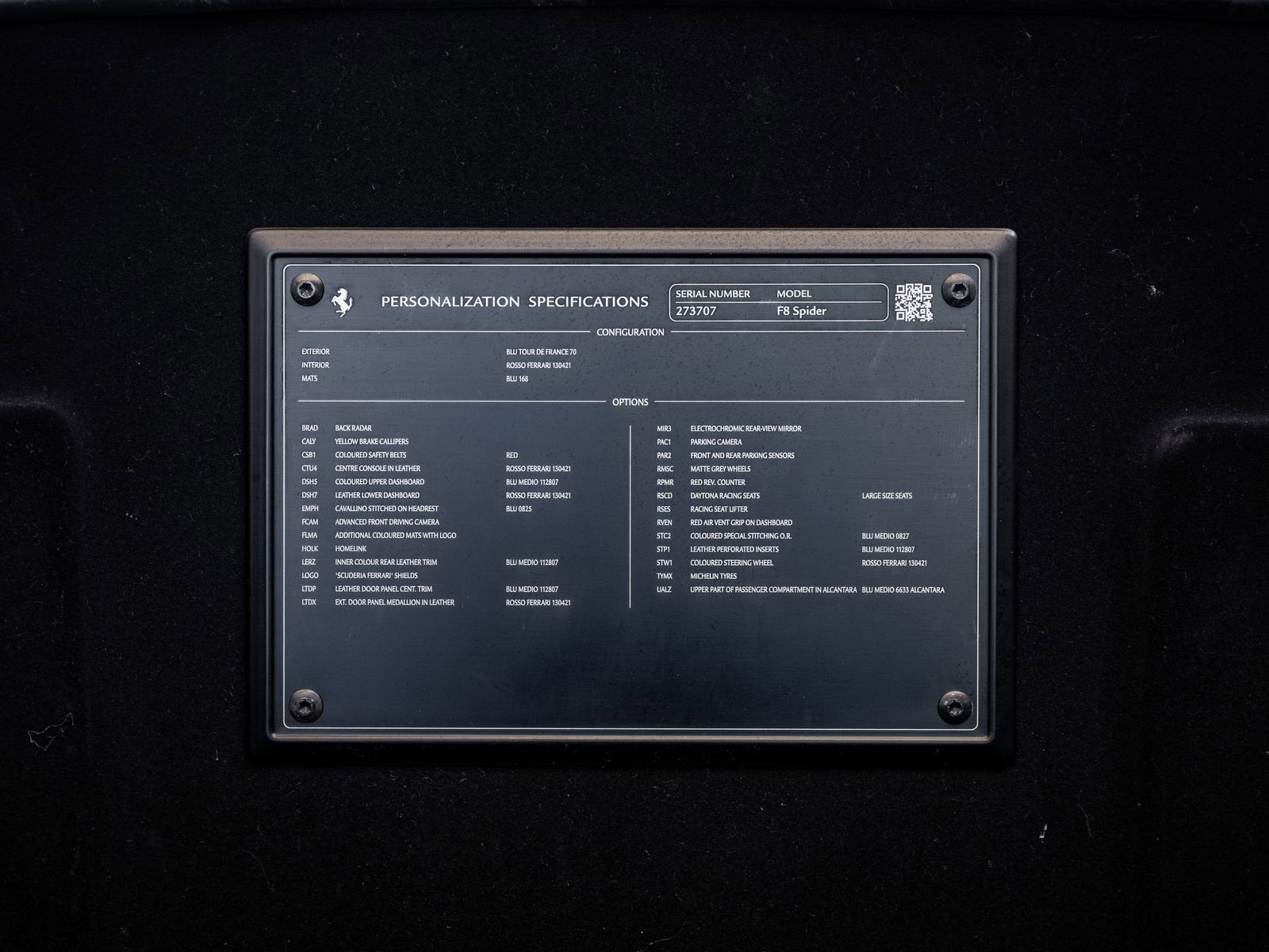 2022 Ferrari F8 Spider Base