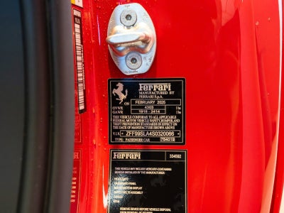 2025 Ferrari 296 GTB Base