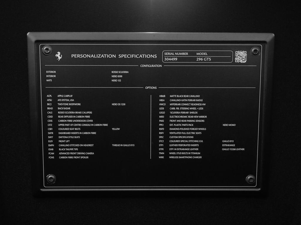 2024 Ferrari 296 GTS Base