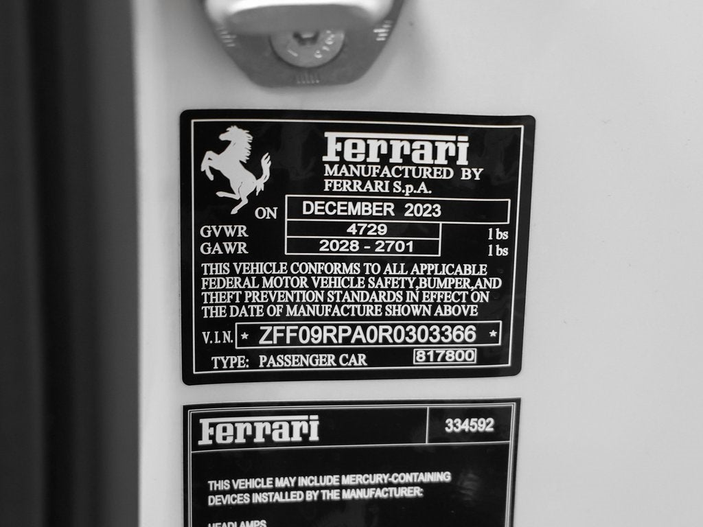 2024 Ferrari Roma Spider Base