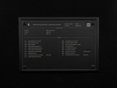 2018 Ferrari 488 Spider Base