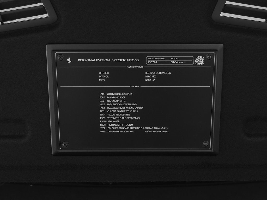 2018 Ferrari GTC4Lusso V12