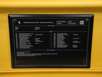 2020 Ferrari 812 Superfast Base