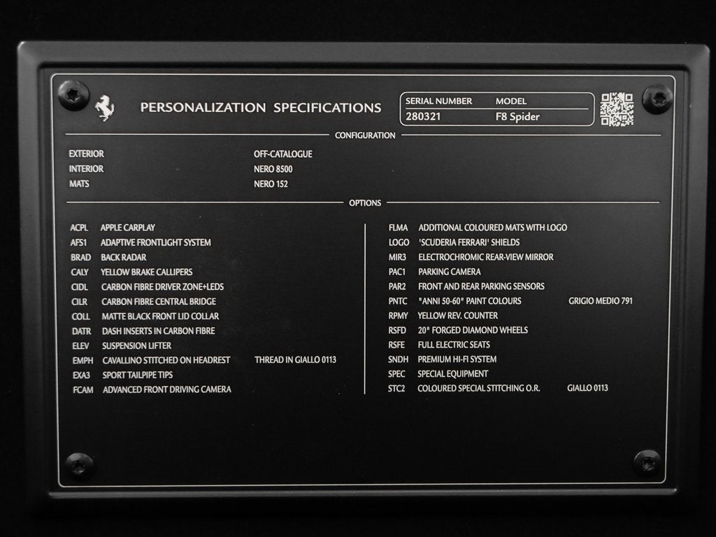 2022 Ferrari F8 Spider Base