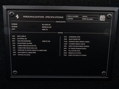 2022 Ferrari SF90 Stradale Base