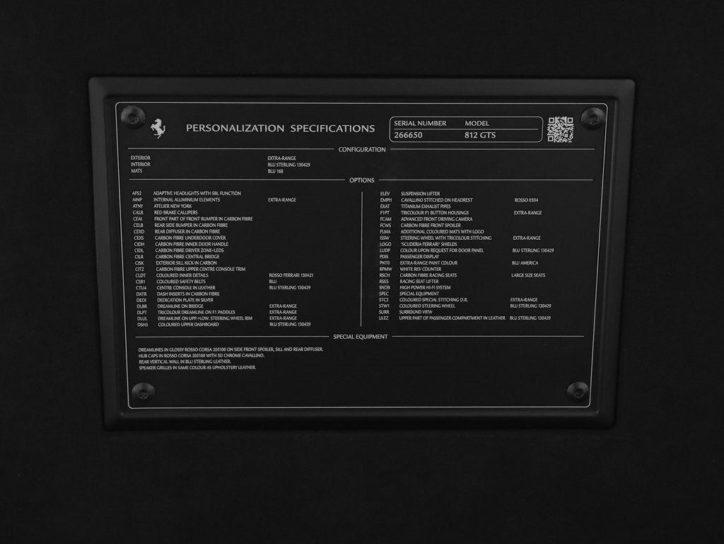 2021 Ferrari 812 GTS Base