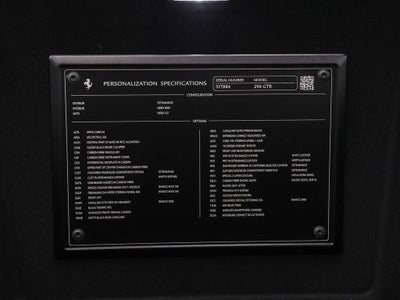 2025 Ferrari 296 GTB Base