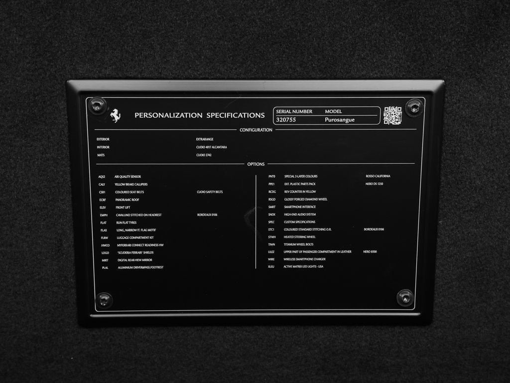 2025 Ferrari Purosangue Base