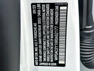 2024 Porsche Taycan Taycan Turbo (MY24)