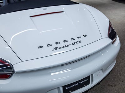 2016 Porsche 718 Boxster GTS