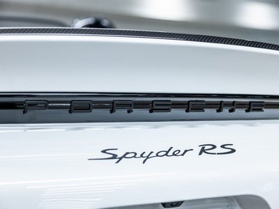 2025 Porsche 718 718 Spyder RS