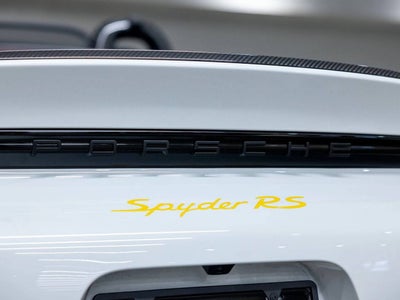 2025 Porsche 718 718 Spyder RS