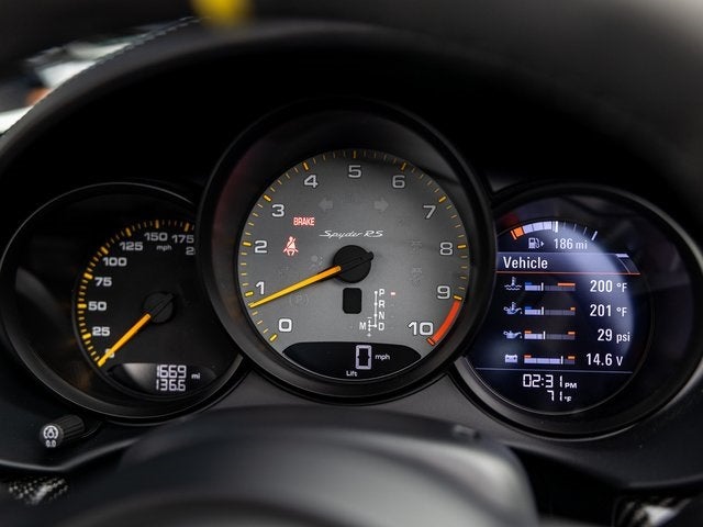 2025 Porsche 718 Spyder RS