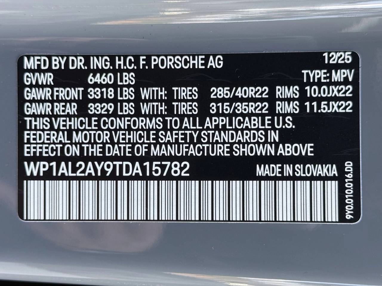 2026 Porsche Cayenne Cayenne S