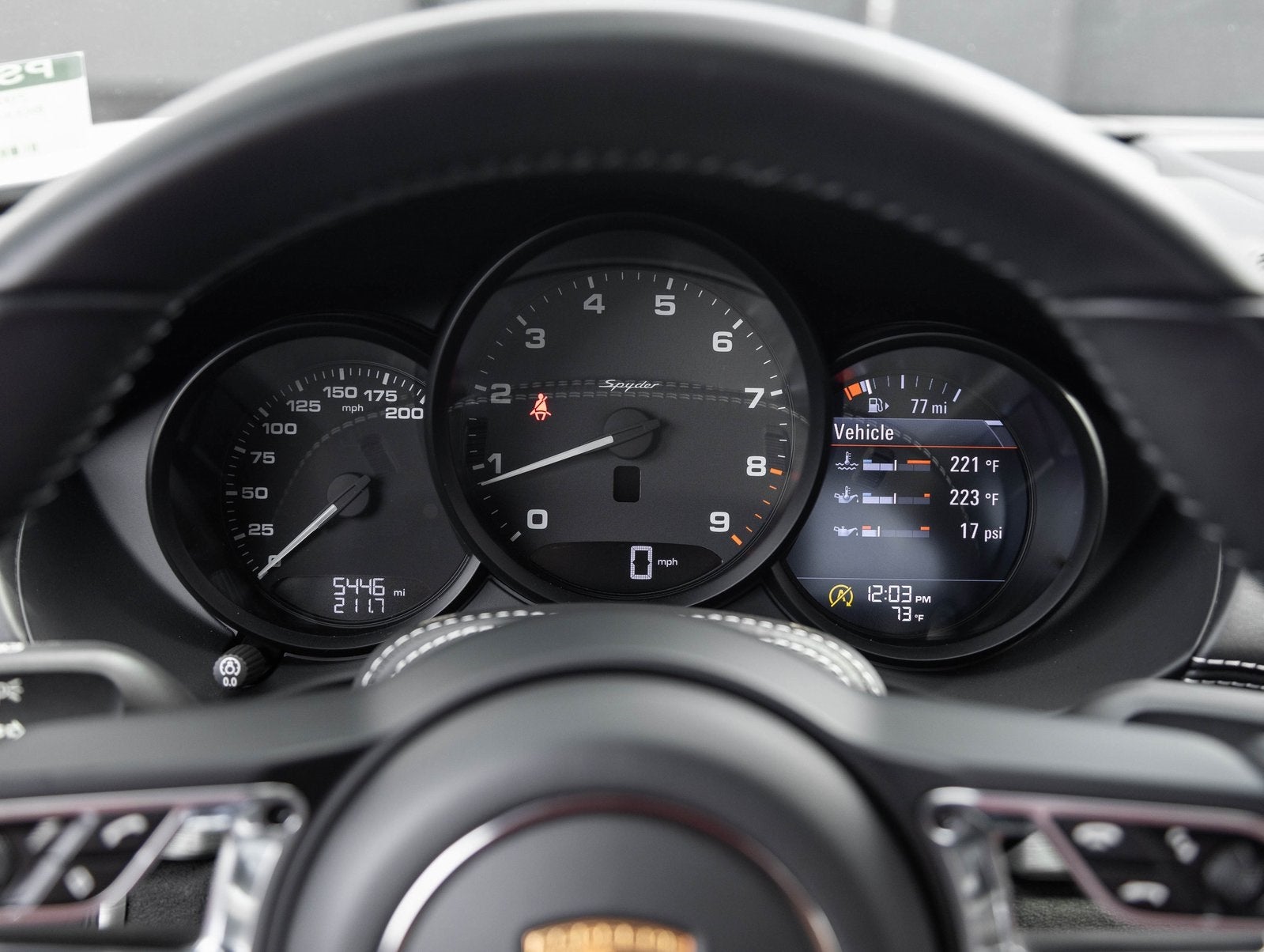 2023 Porsche 718 718 Spyder (MY23)