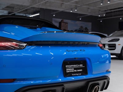 2025 Porsche 718 Spyder RS