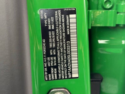 2025 Porsche Macan 4 Electric