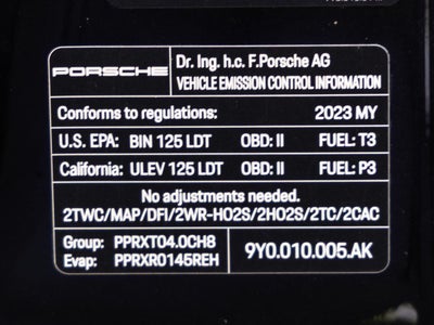 2023 Porsche Cayenne Cayenne Turbo S E-Hybrid