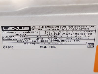 2021 Lexus RX 350 RX 350