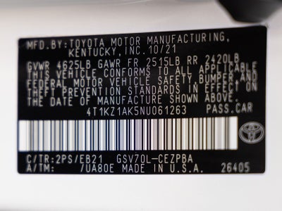 2022 Toyota Camry TRD V6