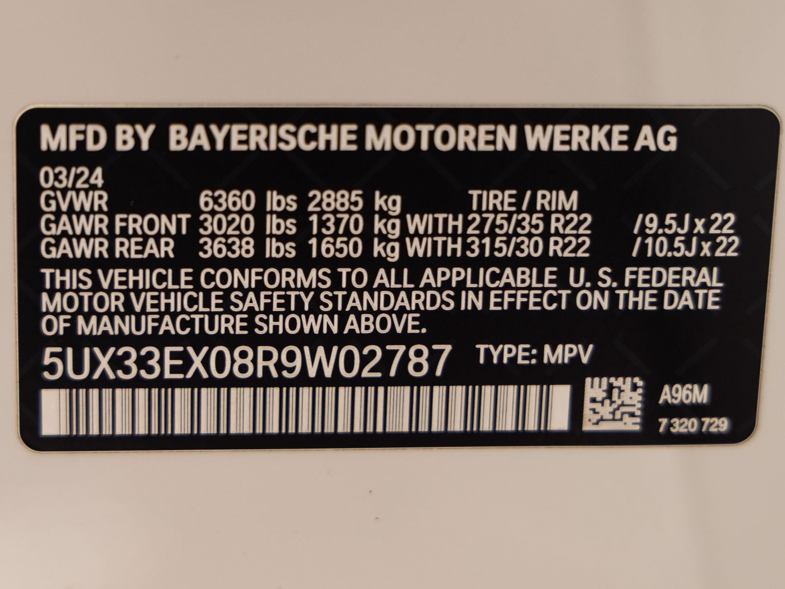 2024 BMW X6 xDrive40i