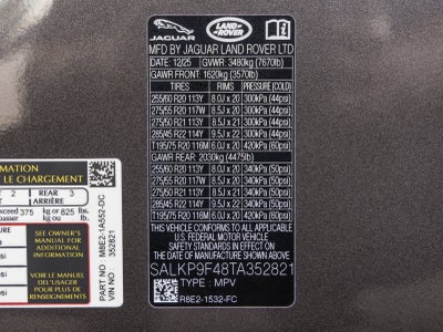 2026 Land Rover Range Rover SE