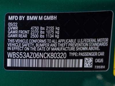 2022 BMW M4 Coupe