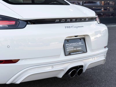 2025 Porsche 718 Cayman