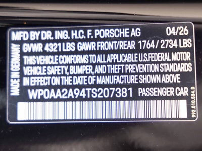 2026 Porsche 911 Carrera