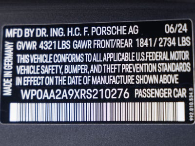 2024 Porsche 911 911 Carrera (MY24)