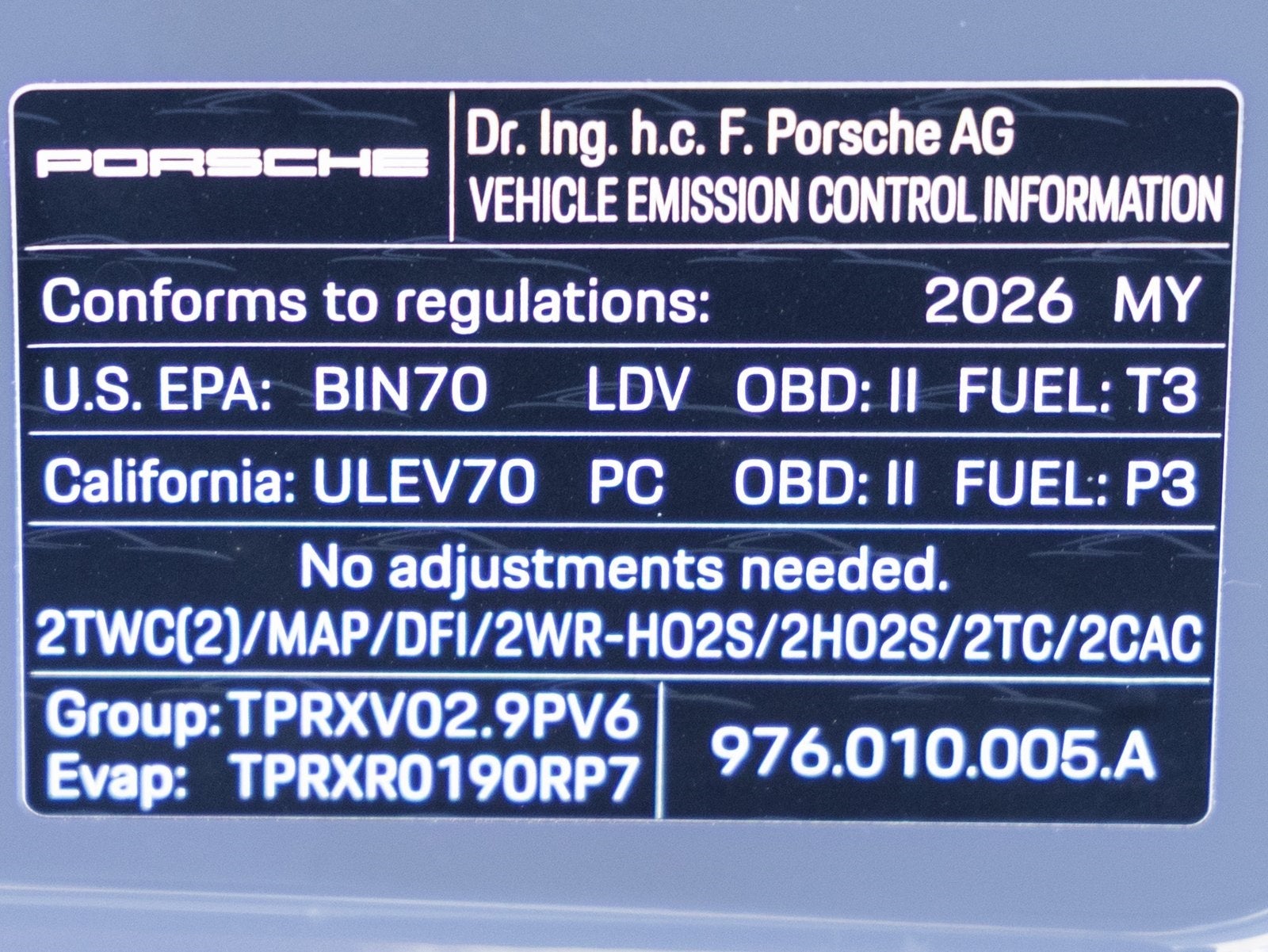 2026 Porsche Panamera Panamera 4